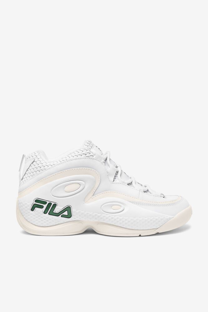 Fila Sneakers Womens White - Grant Hill 3 Woven - Philippines 8714290-HQ